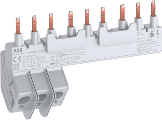 Lišta propojovací ABB pro spouštěče MS132K 45mm 3MMS - Push In Spring